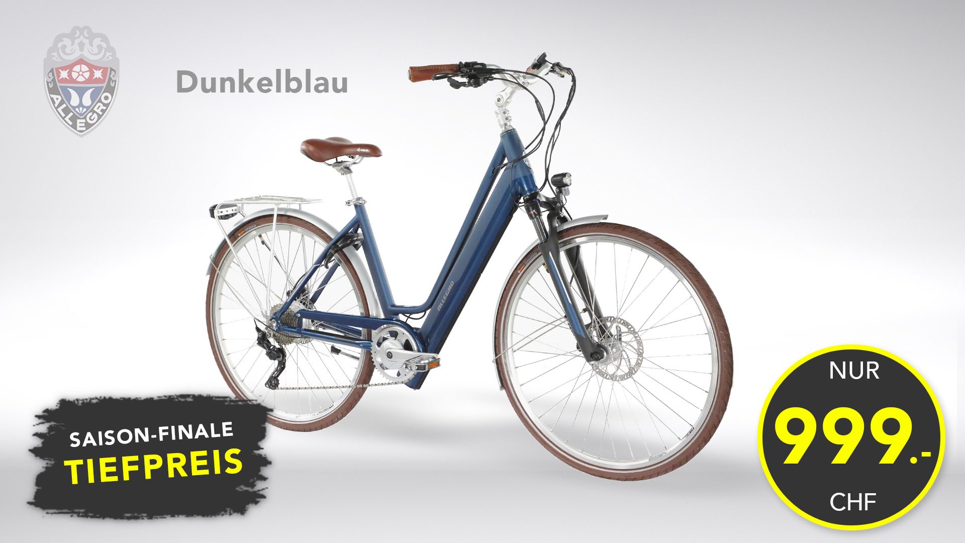 allegro e bike nur 999 farbe blau