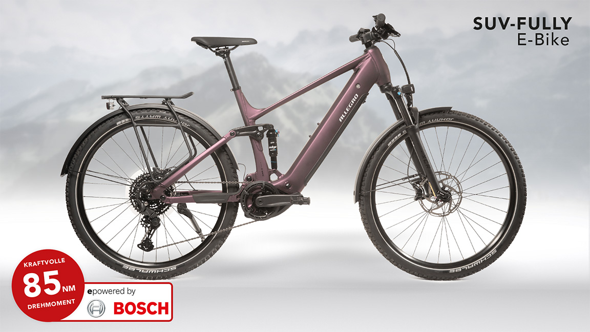 allegro fully suv e bike alltrail bosch mittelmotor
