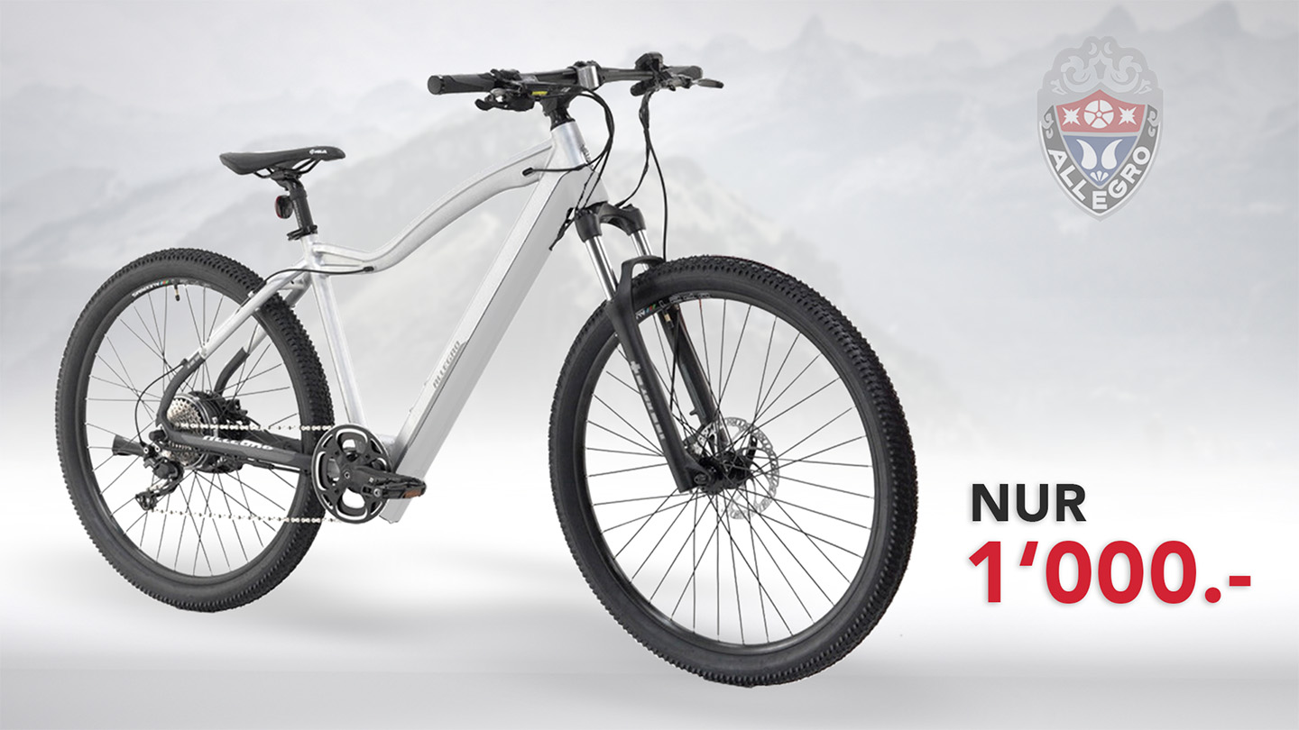 allegro e mountainbike tiefpreis nur 1000