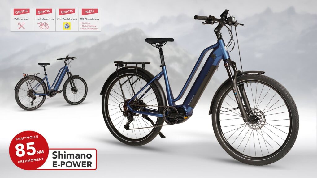 E-Bike Akku Winter: so lagerst, lädst und fährst du richtig protour trekking touren e bike blau alpinschweiz allegro