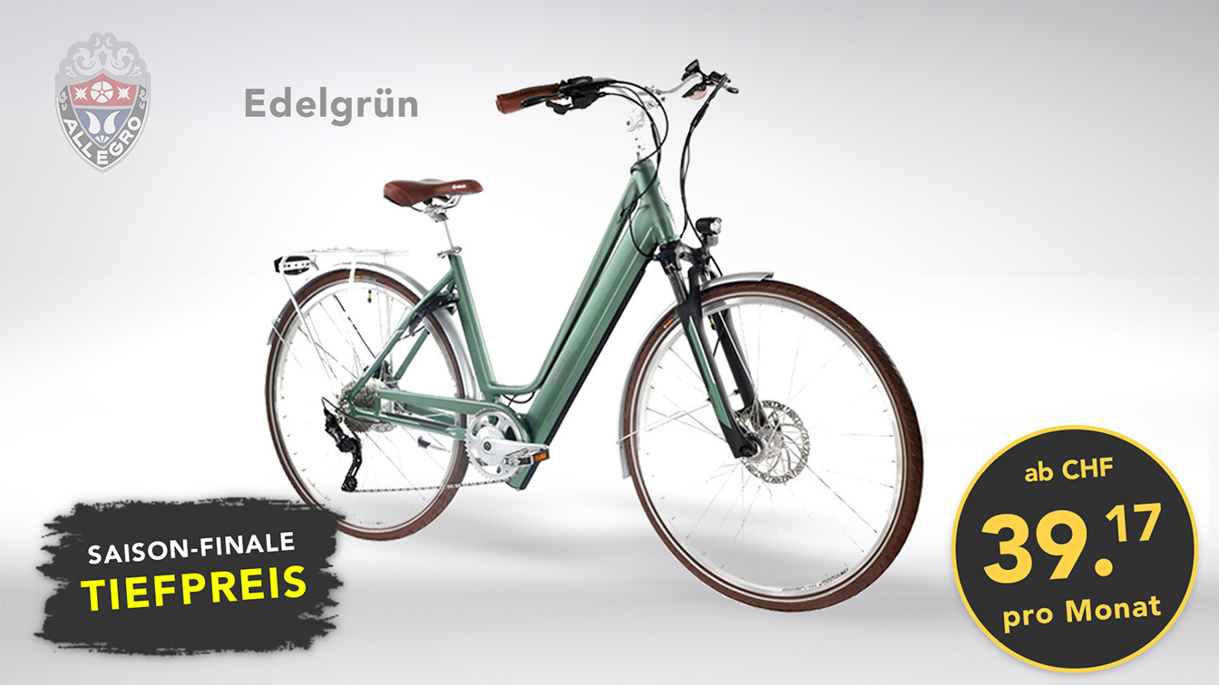acil e bike classic tiefrpeis gruen
