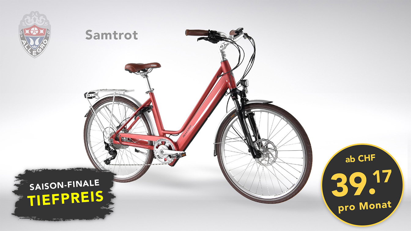 acil e bike classic tiefrpeis rot